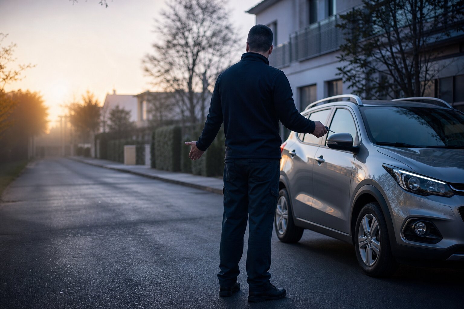Remise des clés porte à porte pour un convoyage jockey de voiture en France